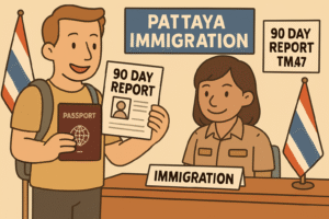 90 day report pattaya thailand